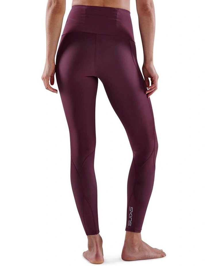 Compression Series 3 Long Skyscraper Tights in Brown image 2