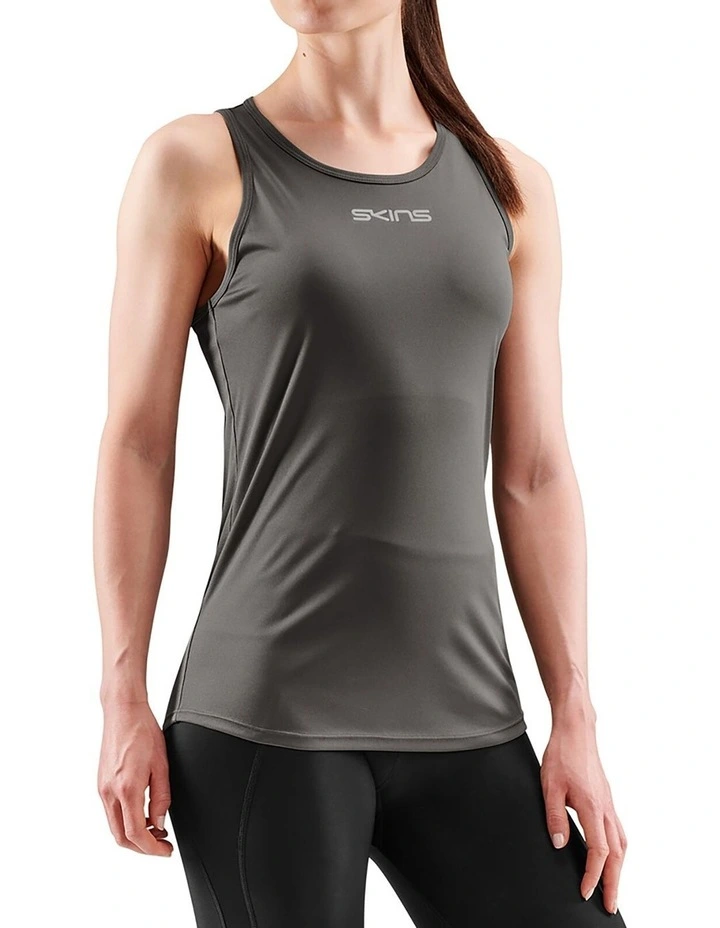 Series-3 Running/Gym Tank Top in Charcoal image 3