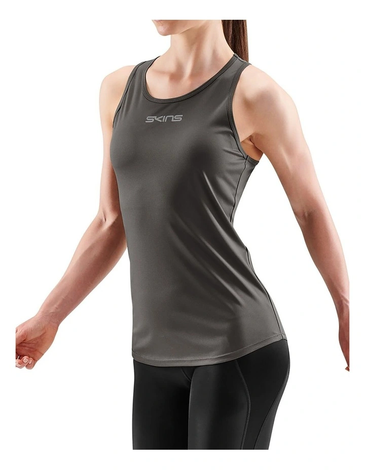 Series-3 Running/Gym Tank Top in Charcoal image 4
