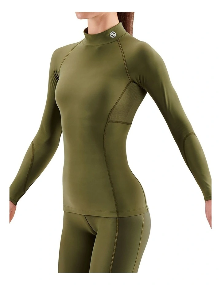 Series-3 Clothing Long Sleeve Top in Thermal Khaki image 4