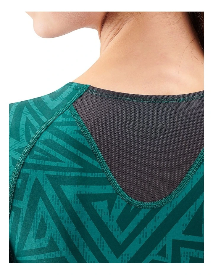 Series-3 Clothing Long Sleeve Top in Light Teal Angle image 5