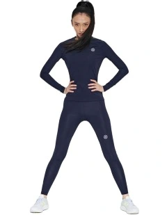 Series-2 Gym Clothing Long Tight in Navy Blue