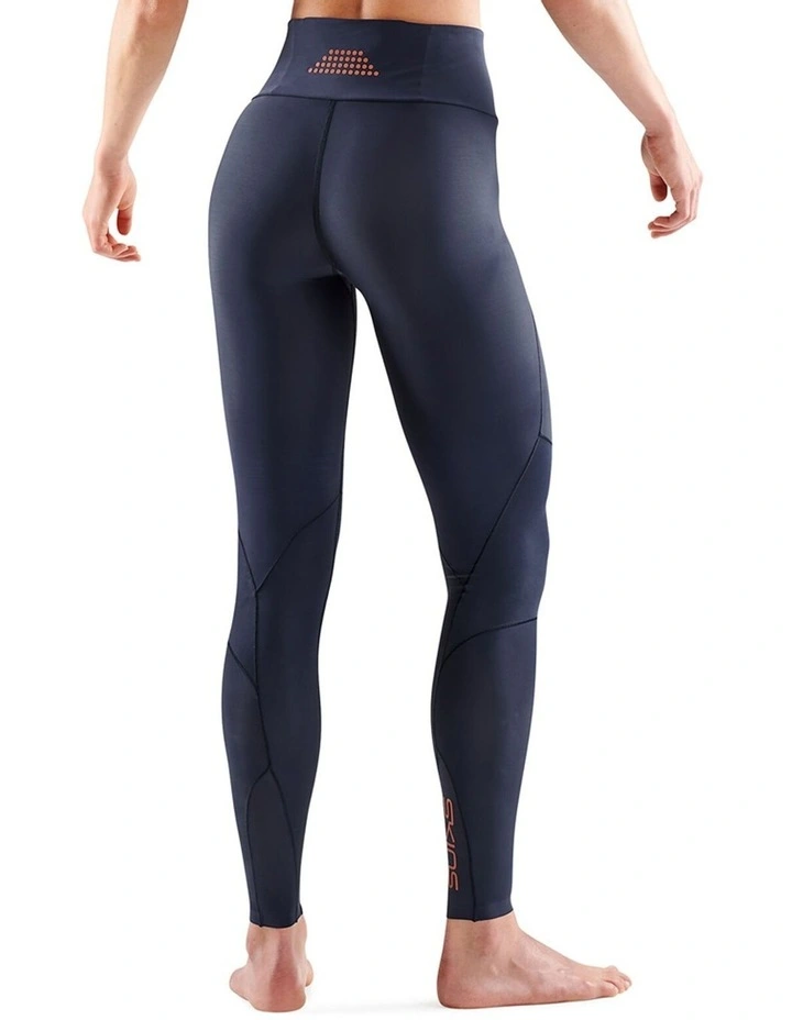 Series-5 Activewear Long Tights Skyscraper in Navy Blue image 2