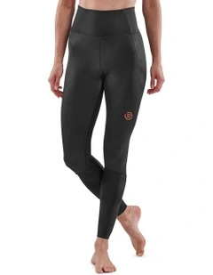 Series-5 Activewear Long Tights Skyscraper in Black