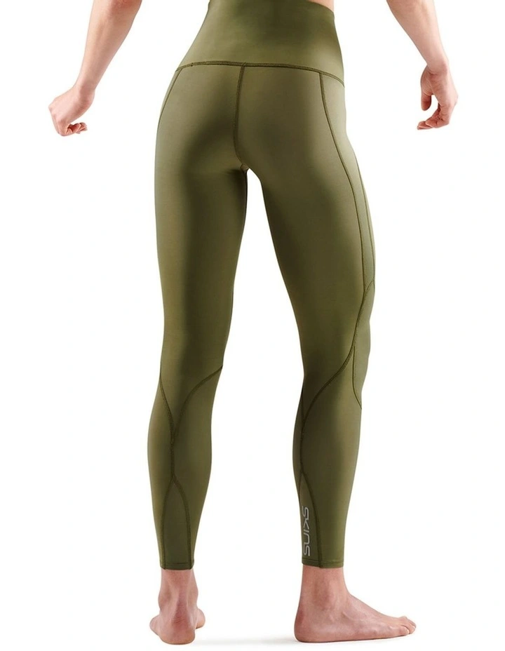 Series-3 Activewear Long Skyscraper Tight in Khaki image 2