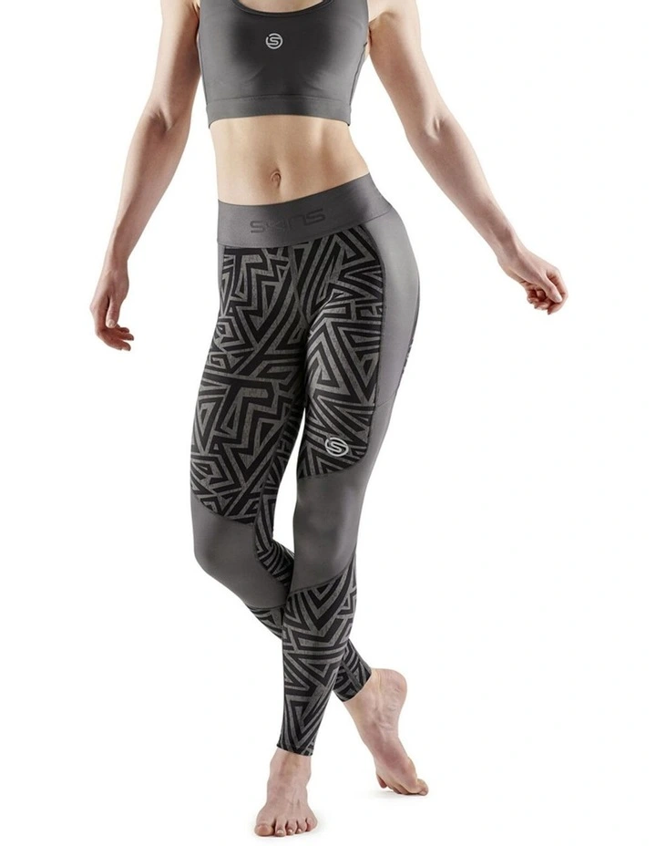 Series-3 Clothing Long Tight in Charcoal Angle image 4