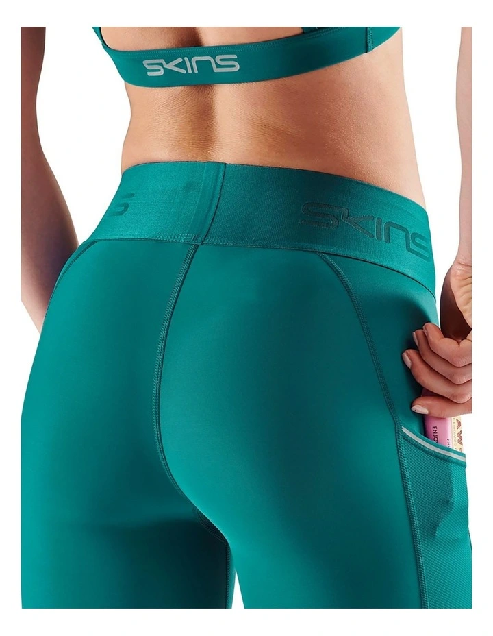 Series-3 Activewear Long Tight in LT Teal image 3