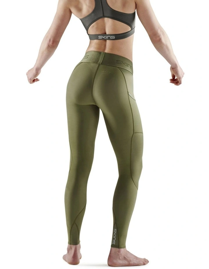 Series-3 Active Long Tight in Khaki image 2