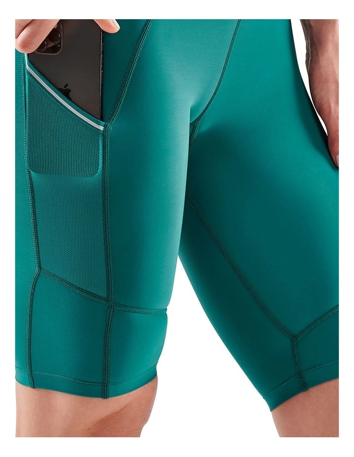 Series-3 Running/Gym Half Tight in LT Teal image 4