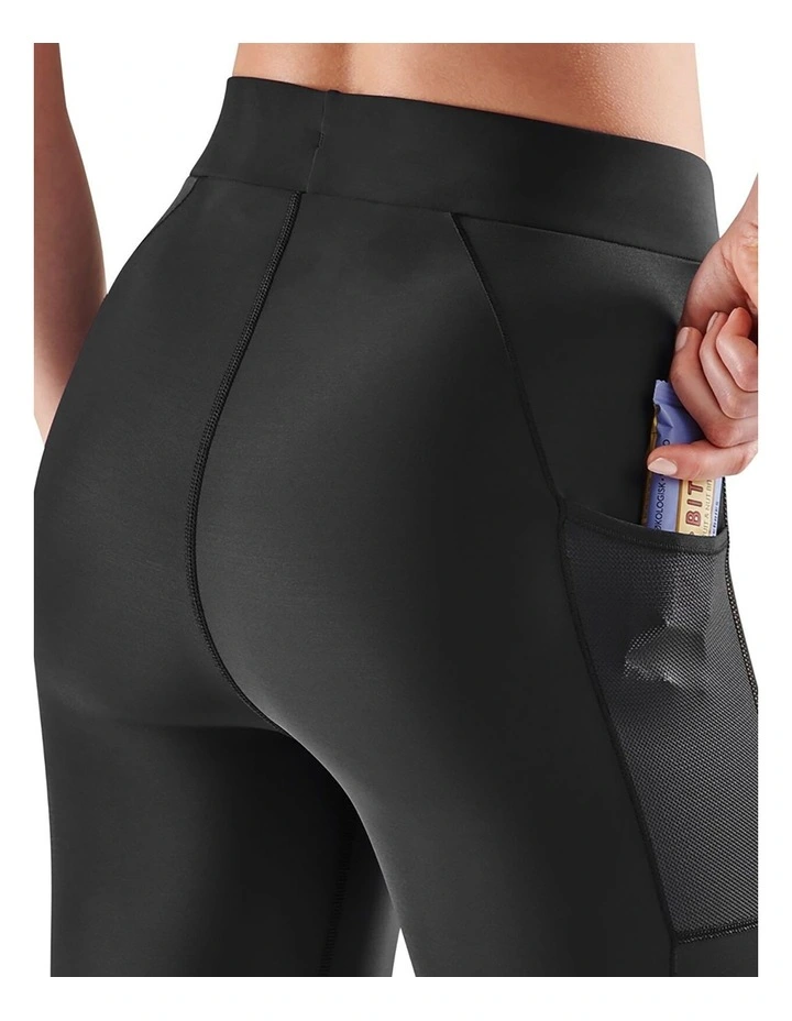 Series-5 Activewear Half Tight in Black image 5