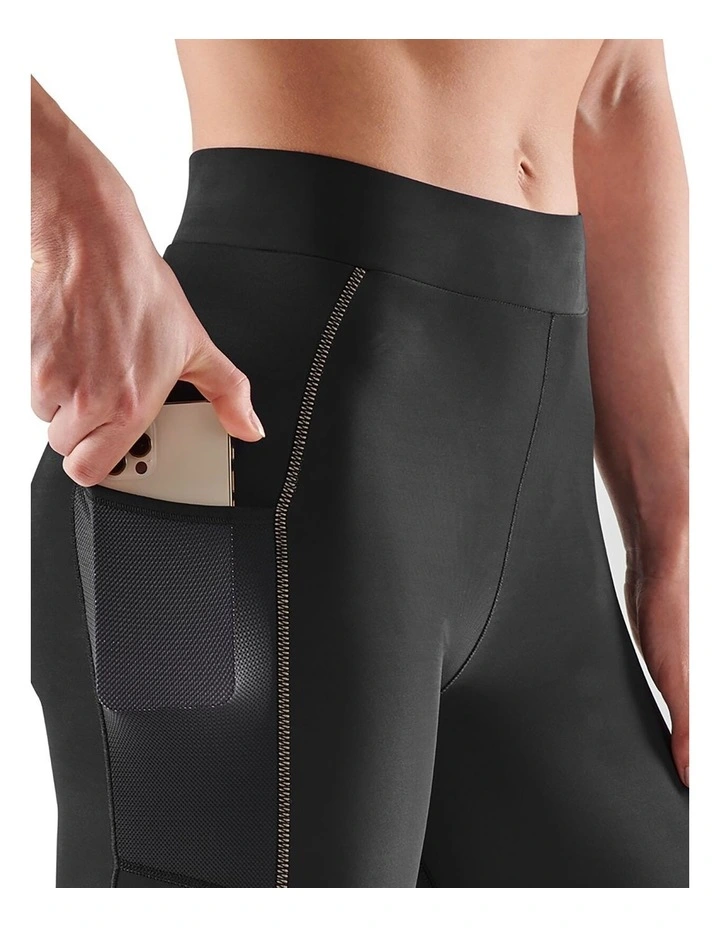 Series-5 Activewear Half Tight in Black image 6