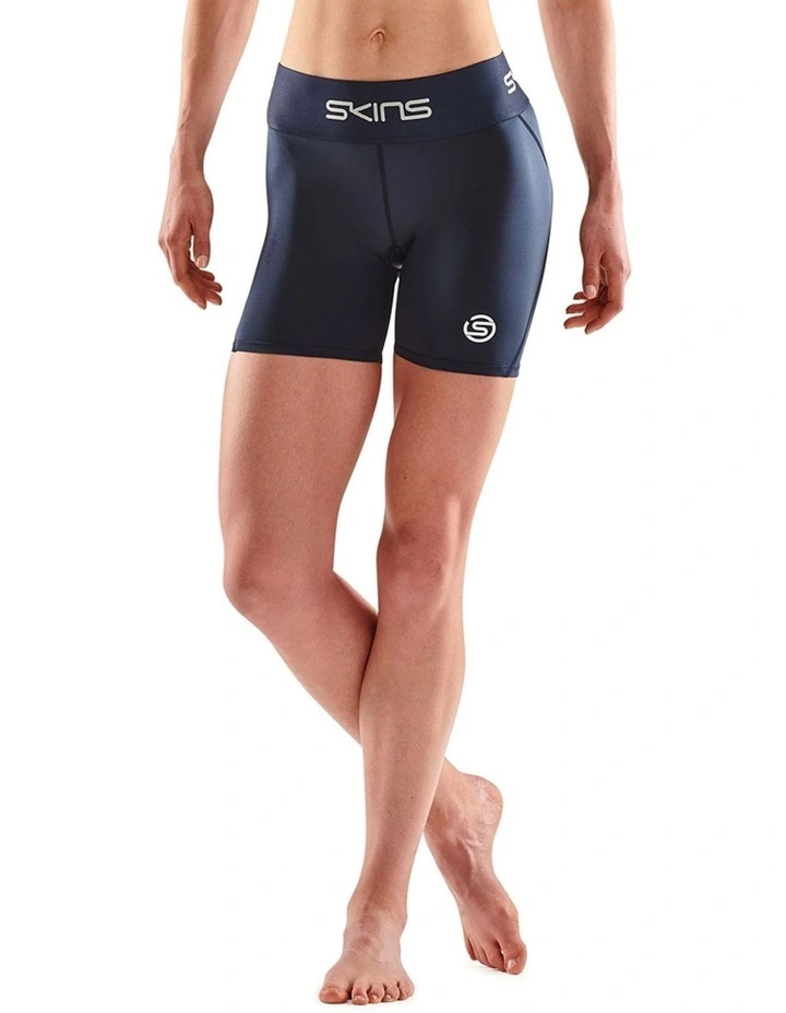 Series-1 Activewear Shorts in Navy Blue image 1