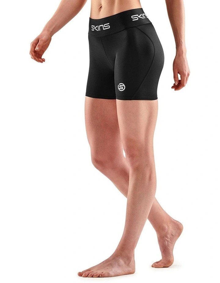 Series-1 Activewear Shorts in Black image 1