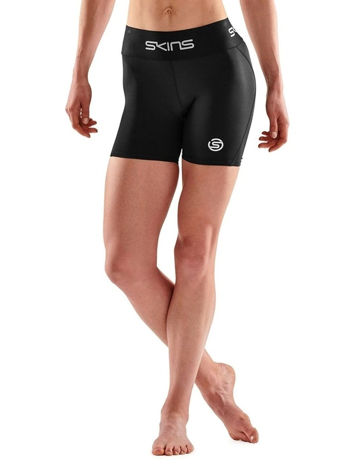Series-1 Activewear Shorts in Black image 4