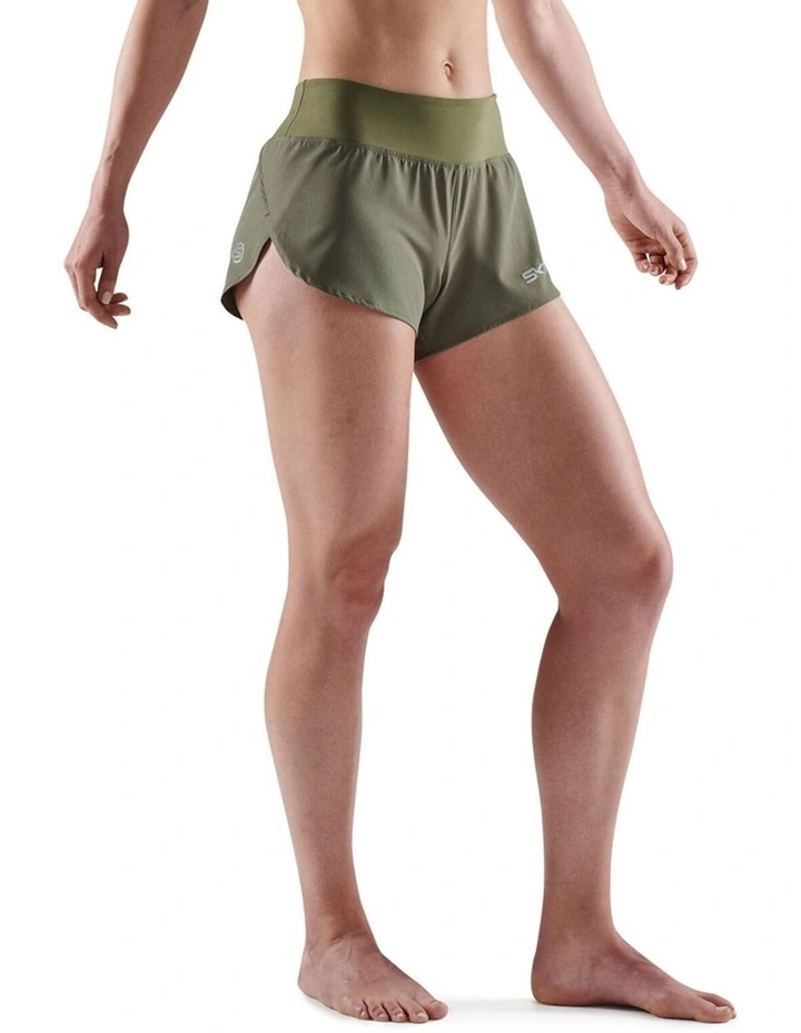 Series-3 Running/Gym Run Shorts in Khaki image 3