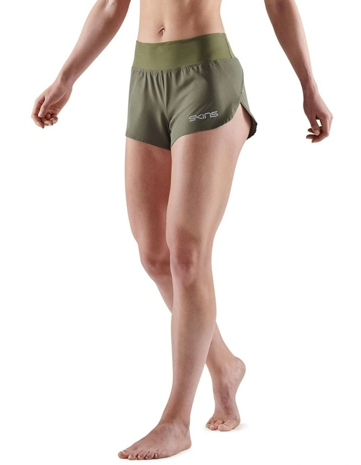 Series-3 Running/Gym Run Shorts in Khaki image 4