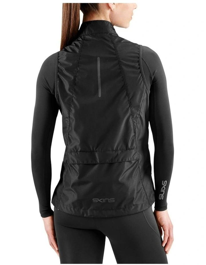 Series-3 Running Gilet Jacket in Black image 2