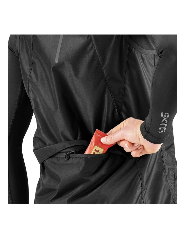 Series-3 Running Gilet Jacket in Black image 3