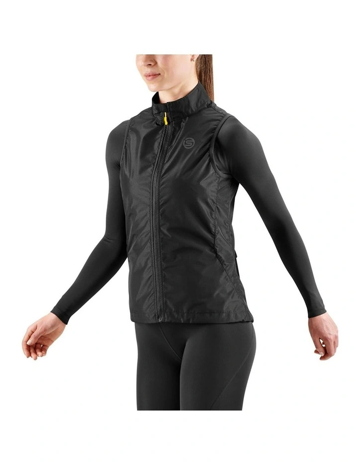 Series-3 Running Gilet Jacket in Black image 5