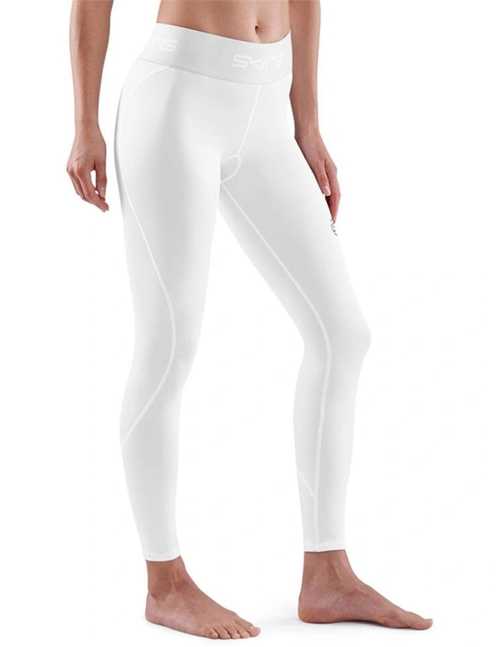 Series-1 Activewear 7/8 Long Tight in White image 3