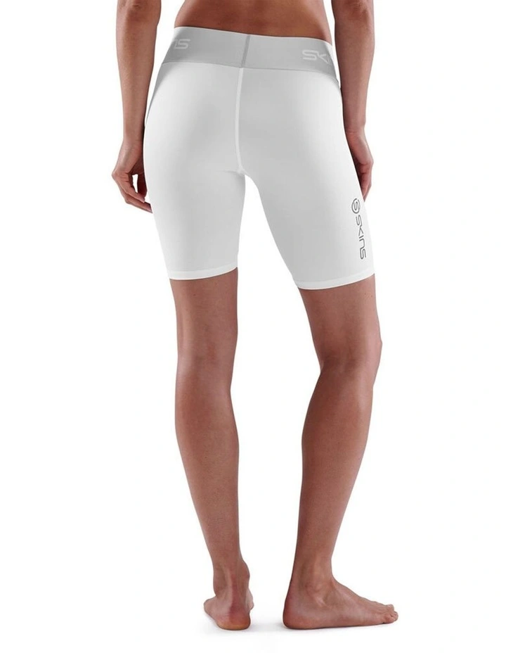 Series-1 Activewear Half Tight in White image 2
