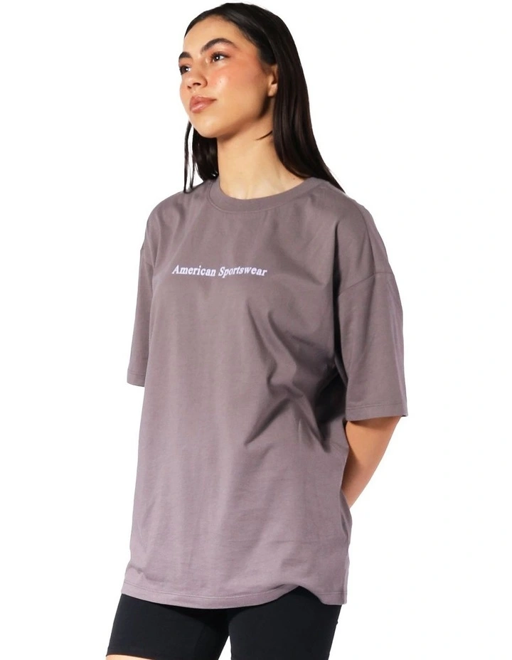 Fairhope Oversize Tee in Shark image 3
