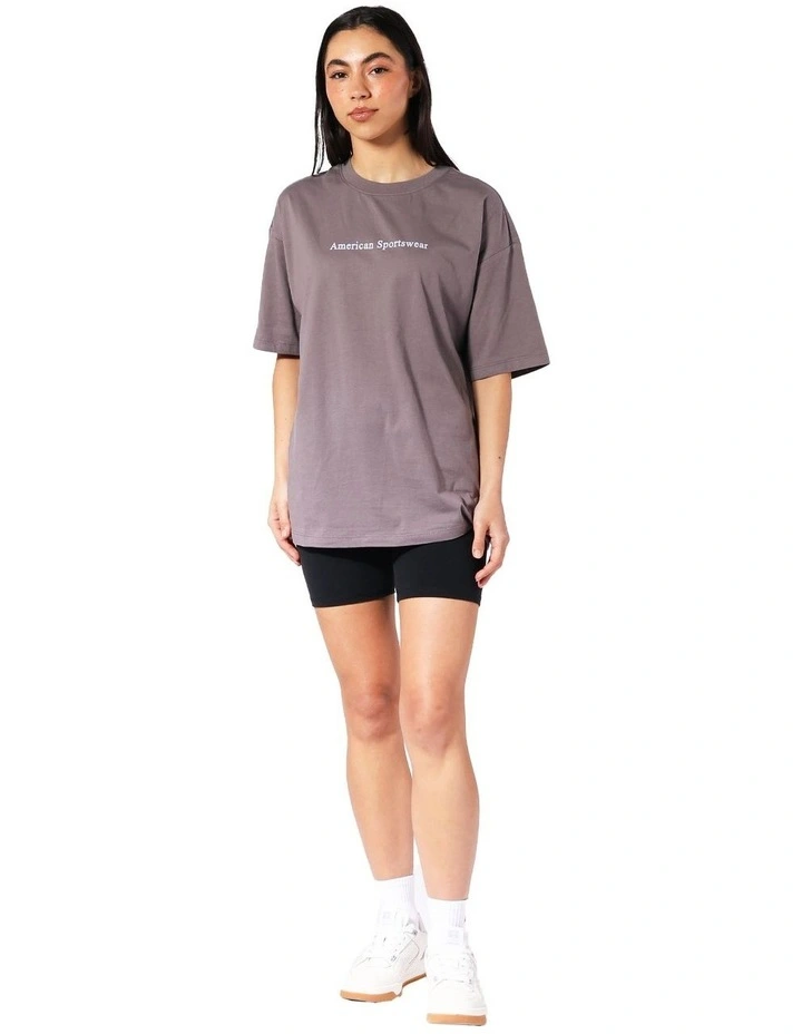 Fairhope Oversize Tee in Shark image 5