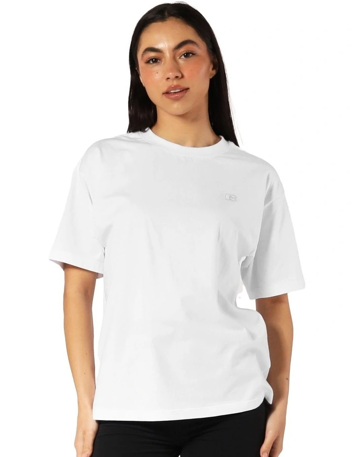 Logo Tee in White image 1