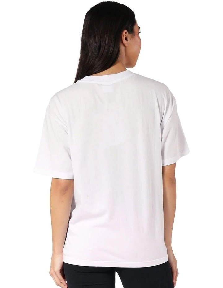 Logo Tee in White image 2
