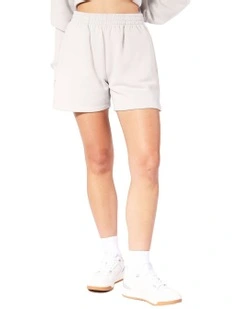 Logo Shorts in Antarctica White