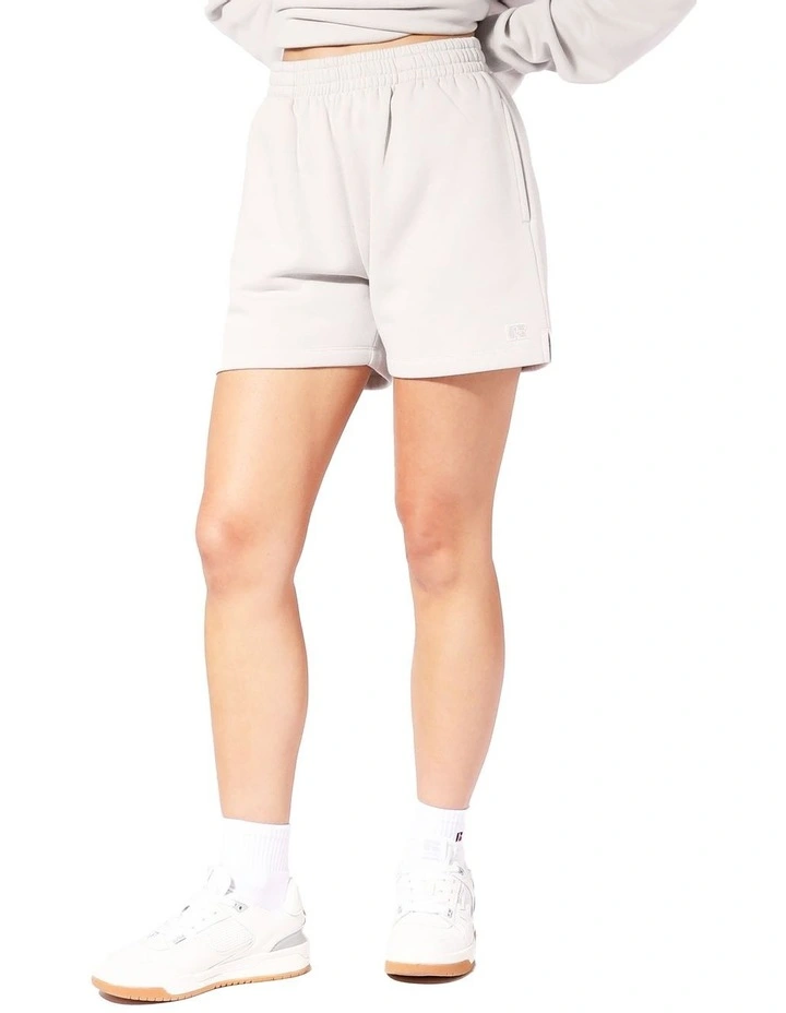 Logo Shorts in Antarctica White image 3