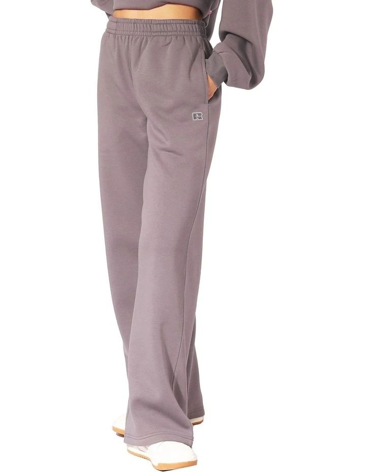 Logo Wide Leg Pant in Shark image 3