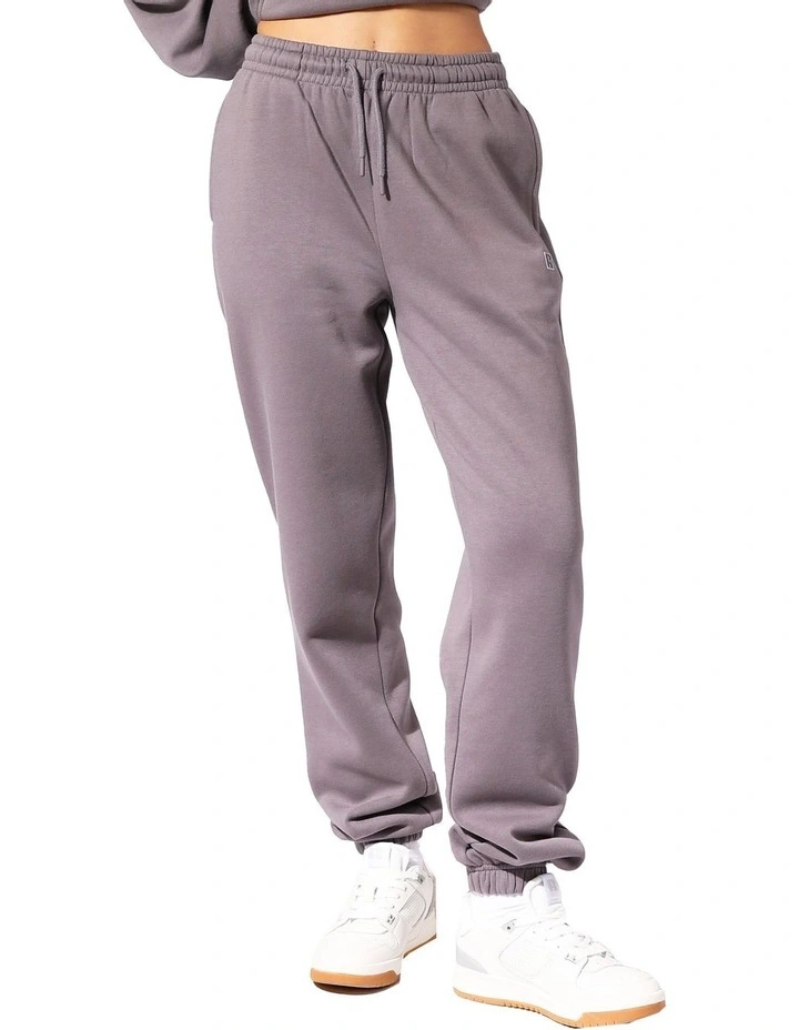 Logo Track Pants in Shark image 1