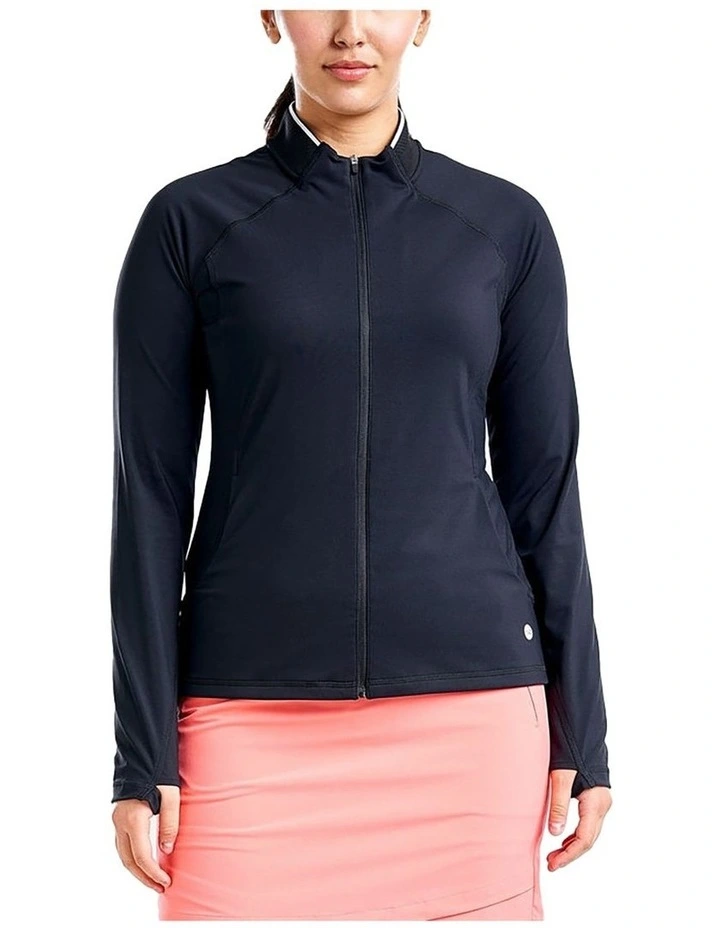 Alyssa Golf Jacket in Black image 1