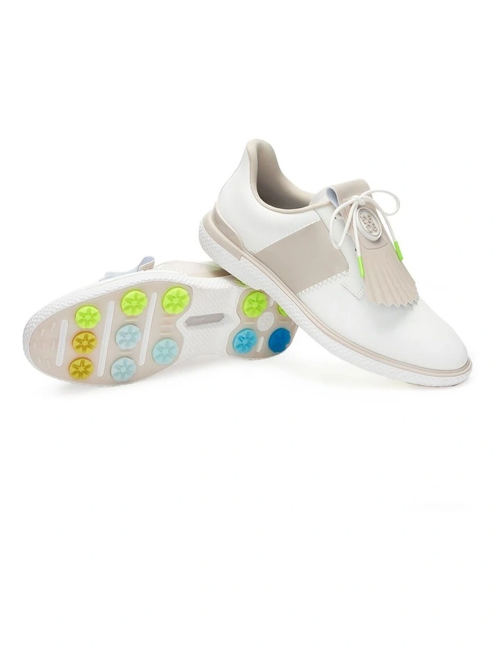 Gallivan2r Side Stripe Golf Shoes in Snow/Stone image 2