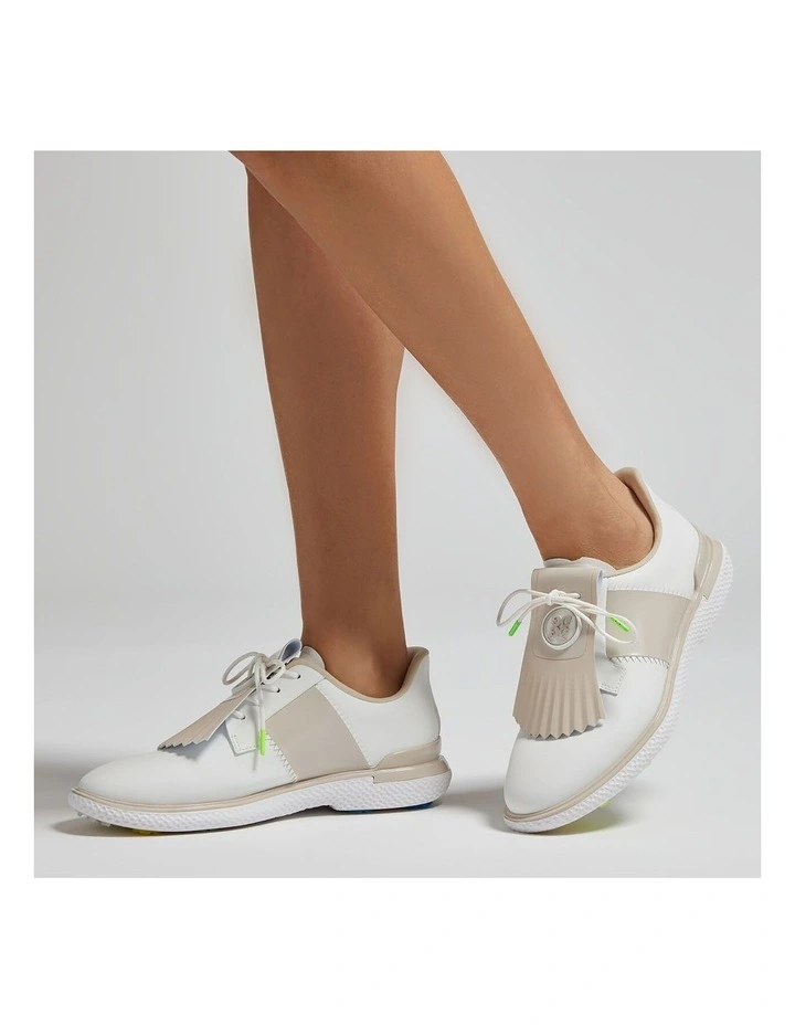 Gallivan2r Side Stripe Golf Shoes in Snow/Stone image 7