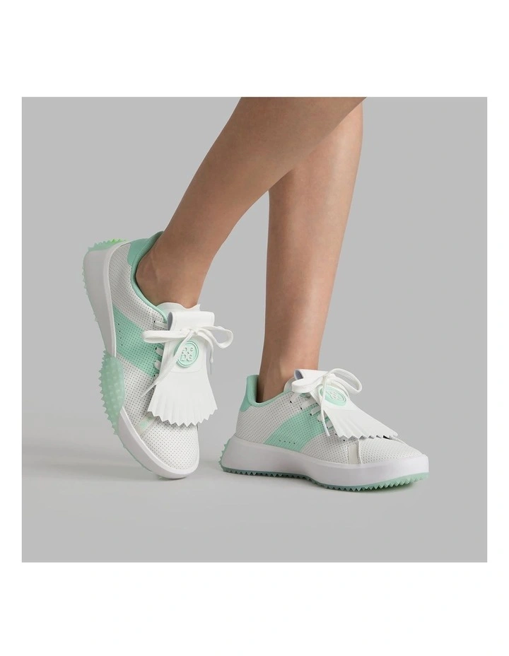 G.112 Perforated Leather Kiltie Golf Shoes in Multi image 7