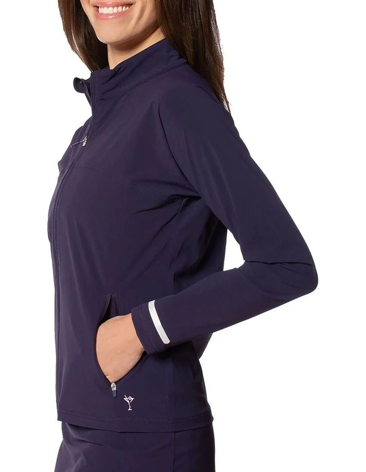 Golftini Be An Athlete Golf Jacket in Navy image 2