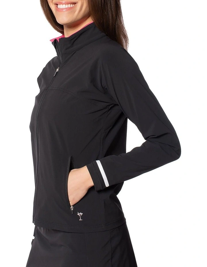 Golftini Be An Athlete Golf Jacket in Black image 2
