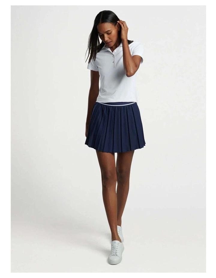 Performance Stretch Jersey Golf T-shirt in White image 5