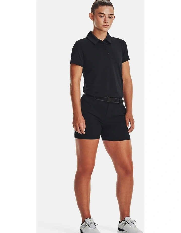 Under Armour Playoff Golf Polo Shirt in Black image 4