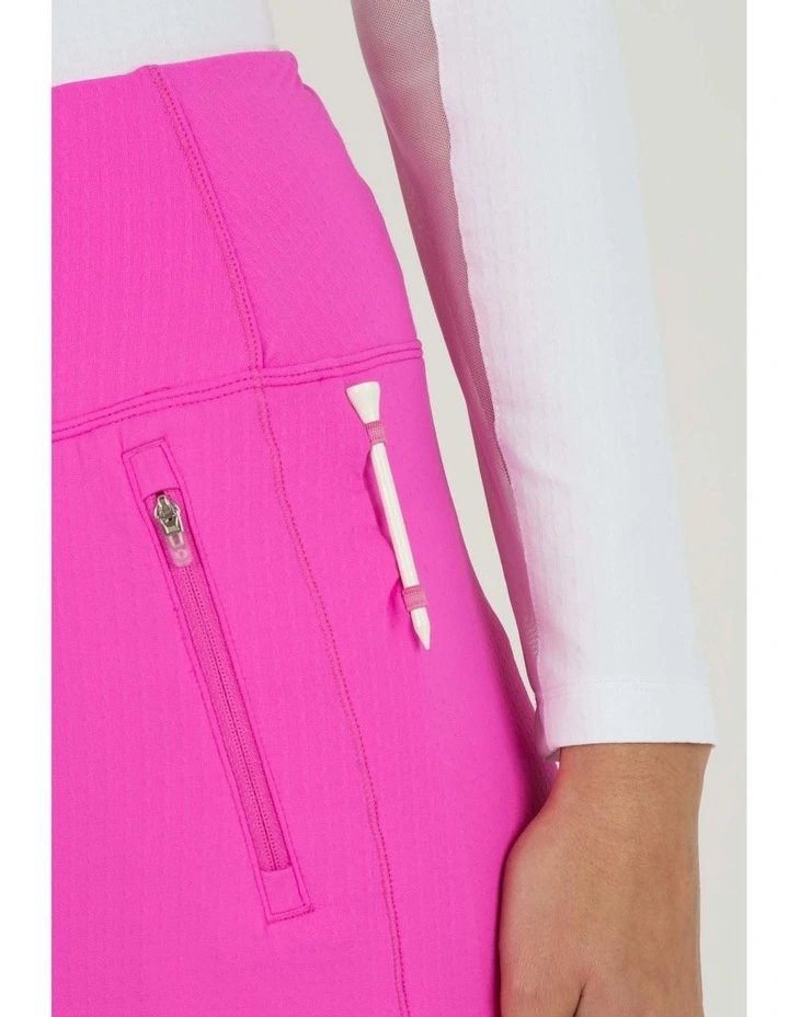 Ibkul Straight Golf Skort 17.5 in Hot Pink image 3