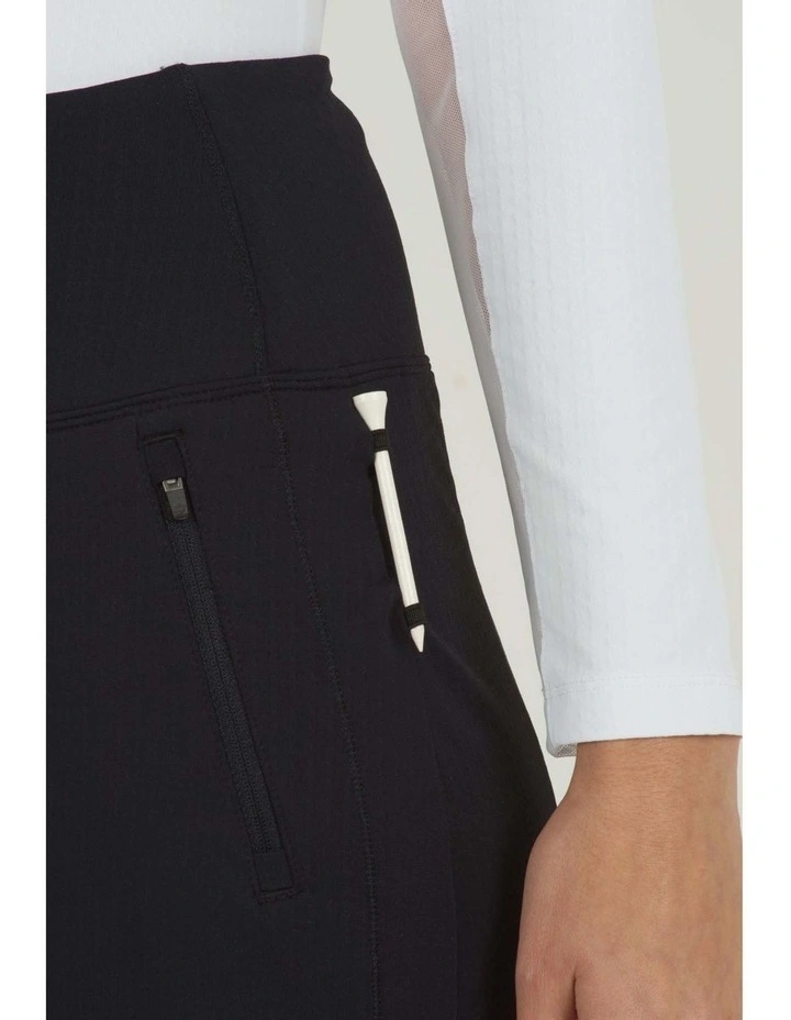 Ibkul Straight Golf Skort 17.5 in Black image 3