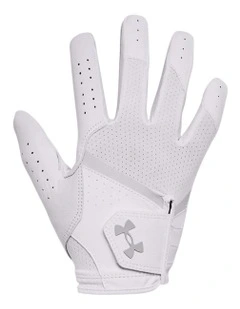 Under Armour Iso-Chill Right Golf Glove in White/Halo Grey