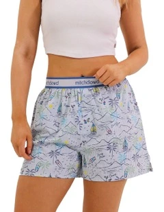 Island Cool Boxer Shorts in Blue