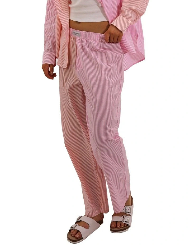 Pyjama Pants in Pink image 3