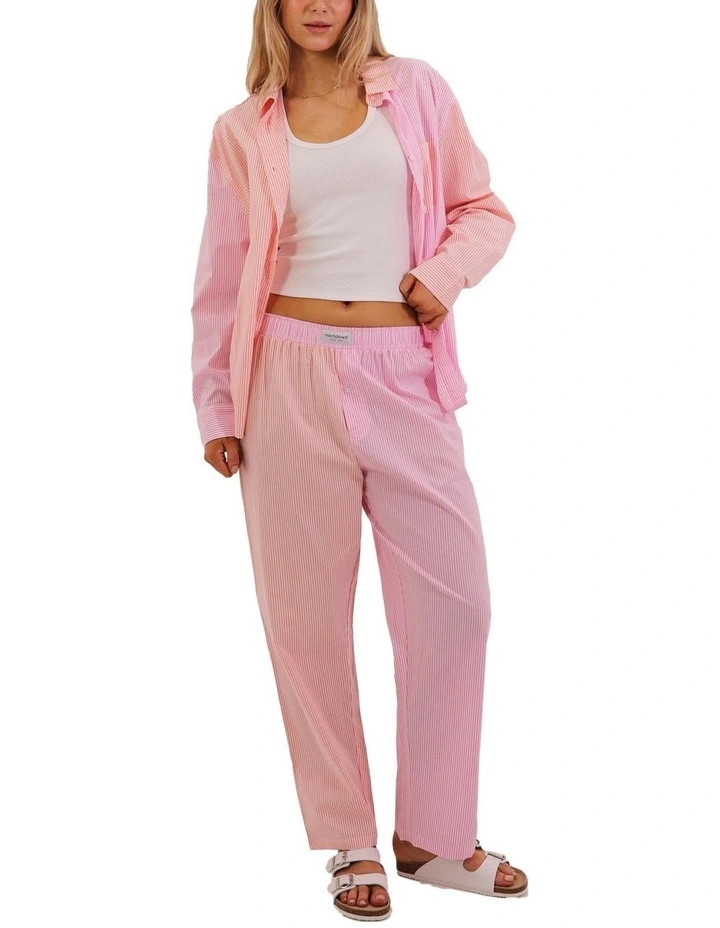 Pyjama Pants in Pink image 4