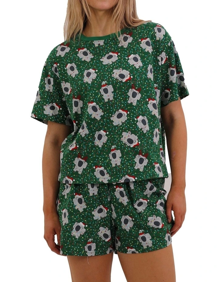 Koala Fam Jam Pyjama Set in Assorted image 1