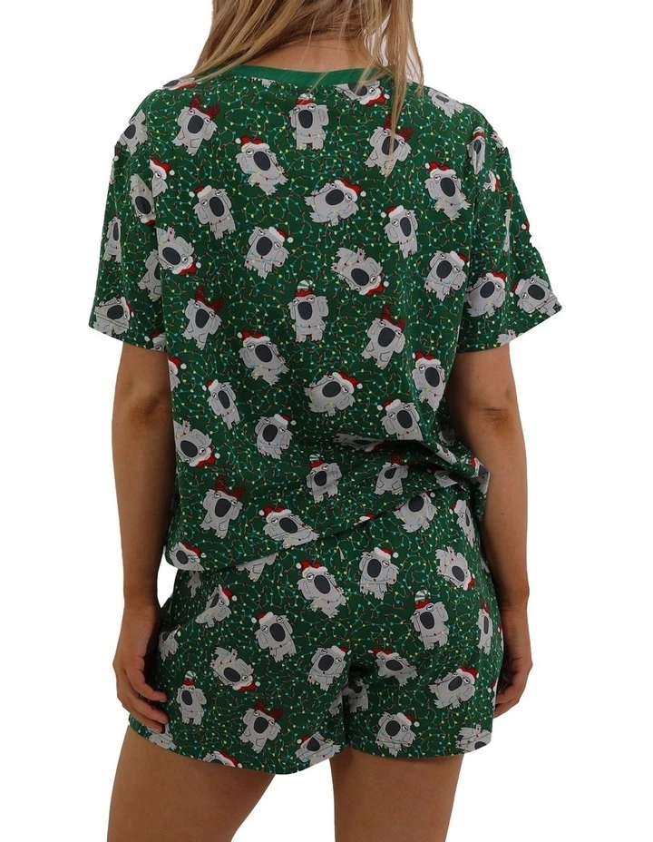 Koala Fam Jam Pyjama Set in Assorted image 2