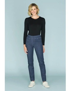 Full Length Straight Leg Bengajean in Indigo Rinse